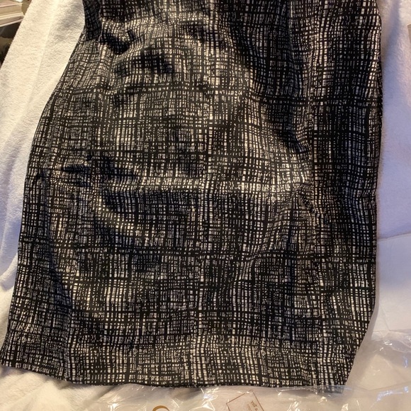 NWT Black and White Check Skirt PL Coldwater Creek - Picture 6 of 10